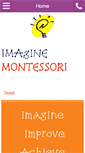 Mobile Screenshot of imagine-montessori.com